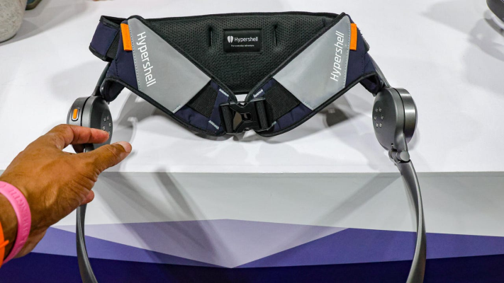 Exoesqueleto Hypershell X: Teste real na CES 2025